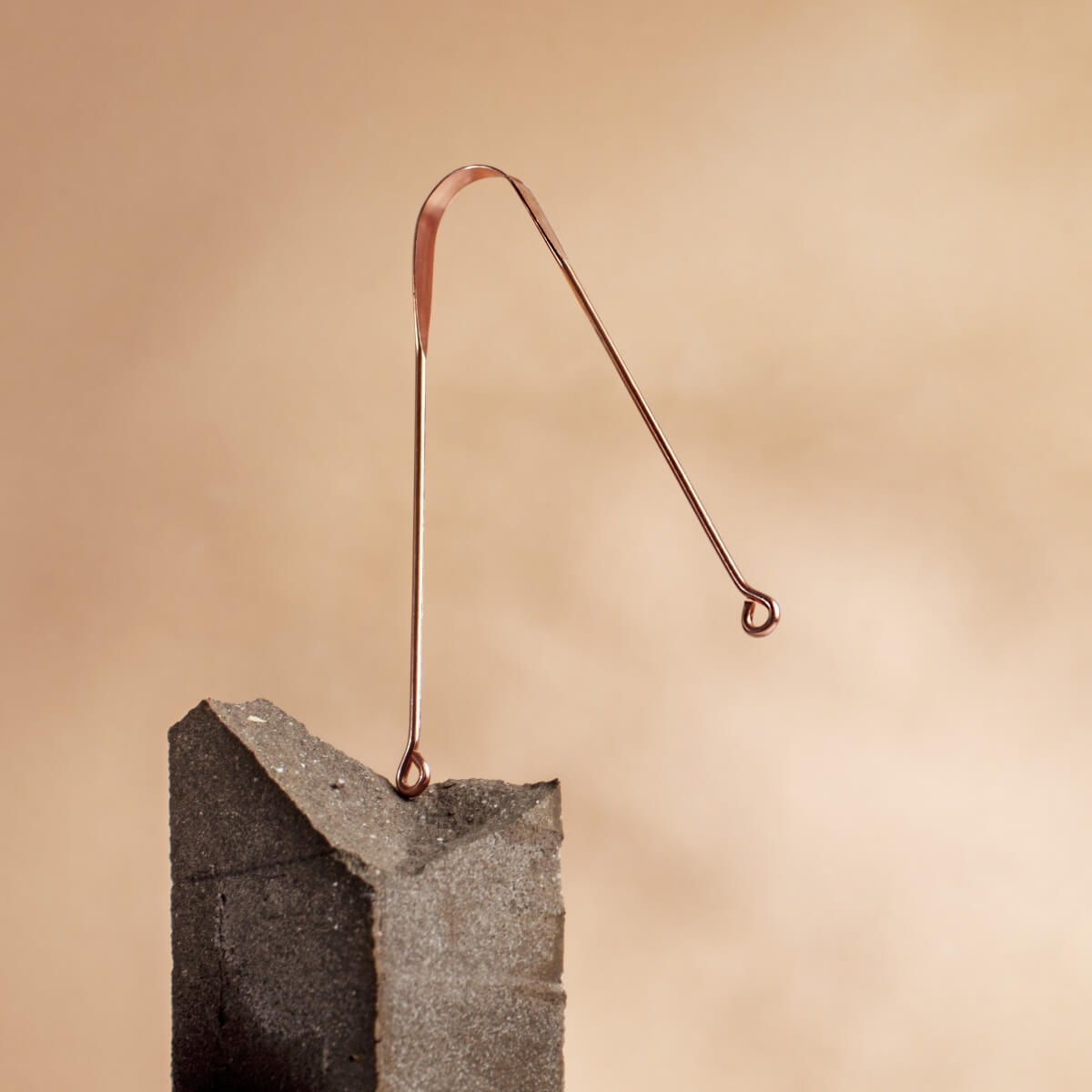 Copper Tongue Scraper - The Plastic Free Co.