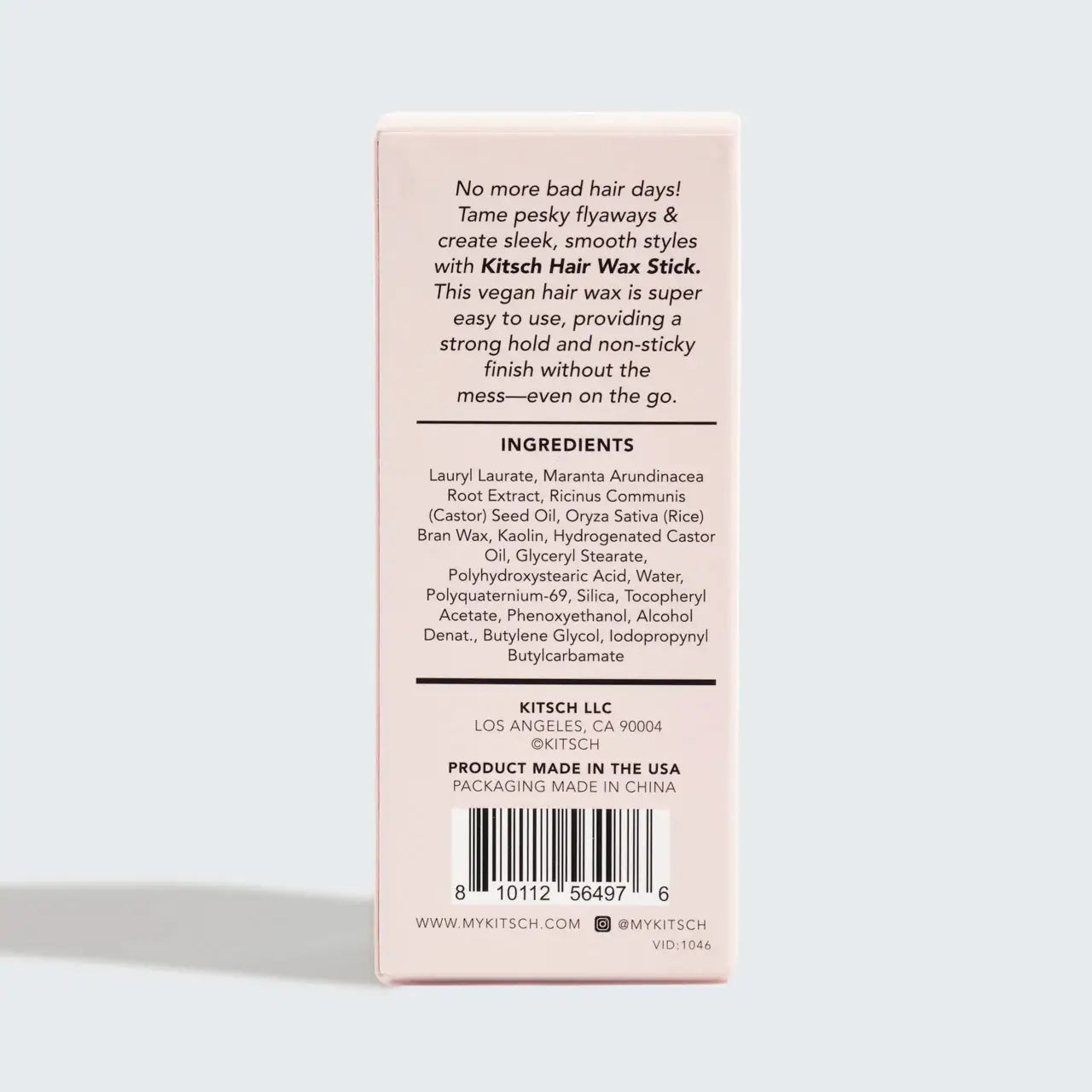 Hair Wax Stick with Castor Oil - The Plastic Free Co.