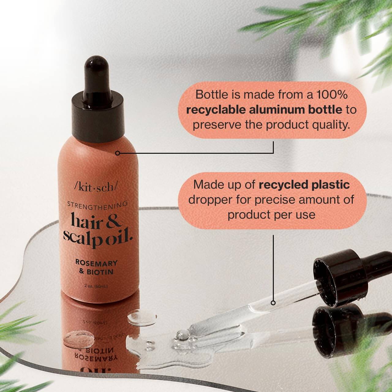 Pre Wash Scalp Oil - Rosemary & Biotin - The Plastic Free Co.