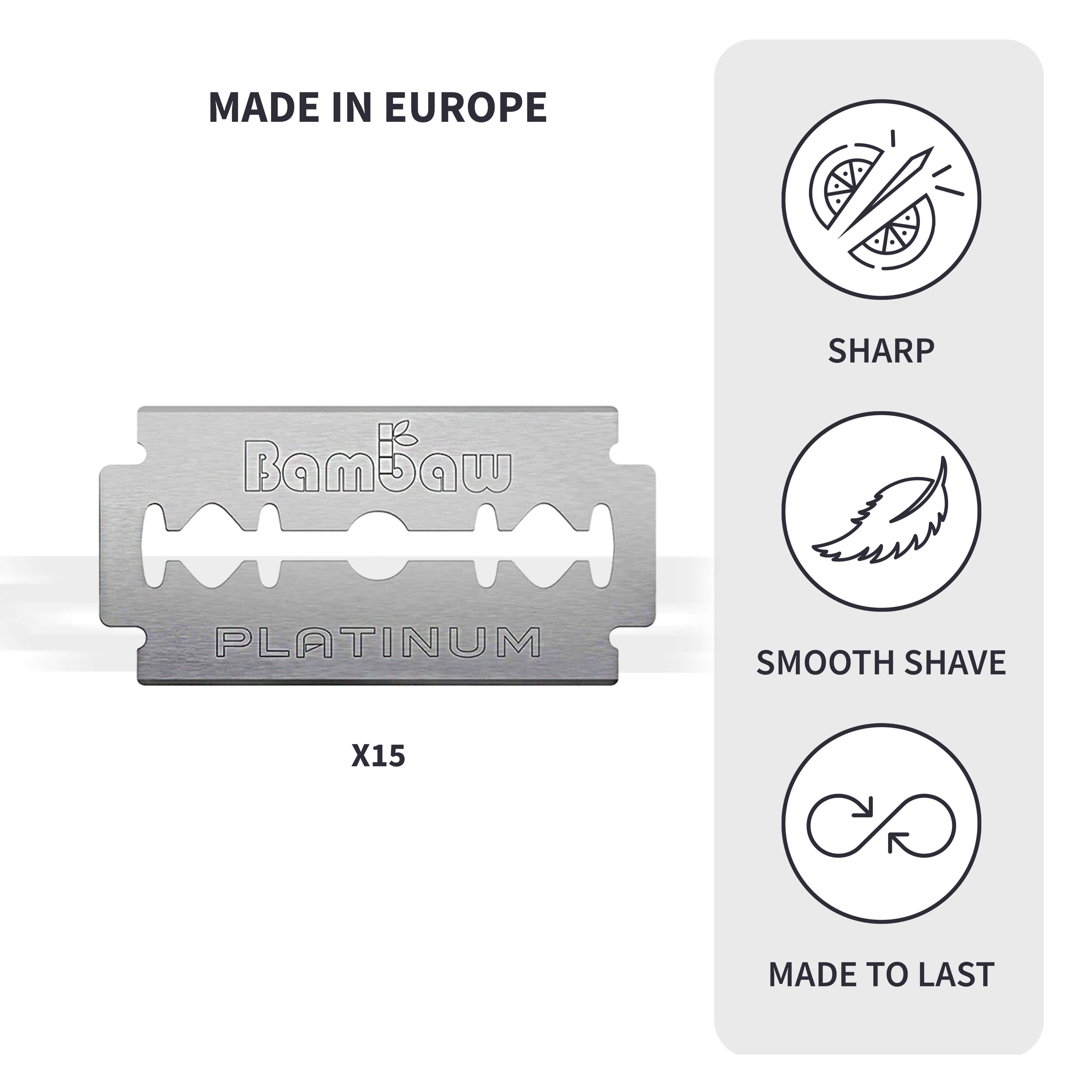 Shaving Kit - Black Edition - The Plastic Free Co.