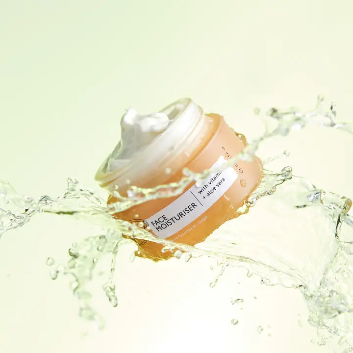 Gezichtscrème met Vitamine E + Aloë Vera