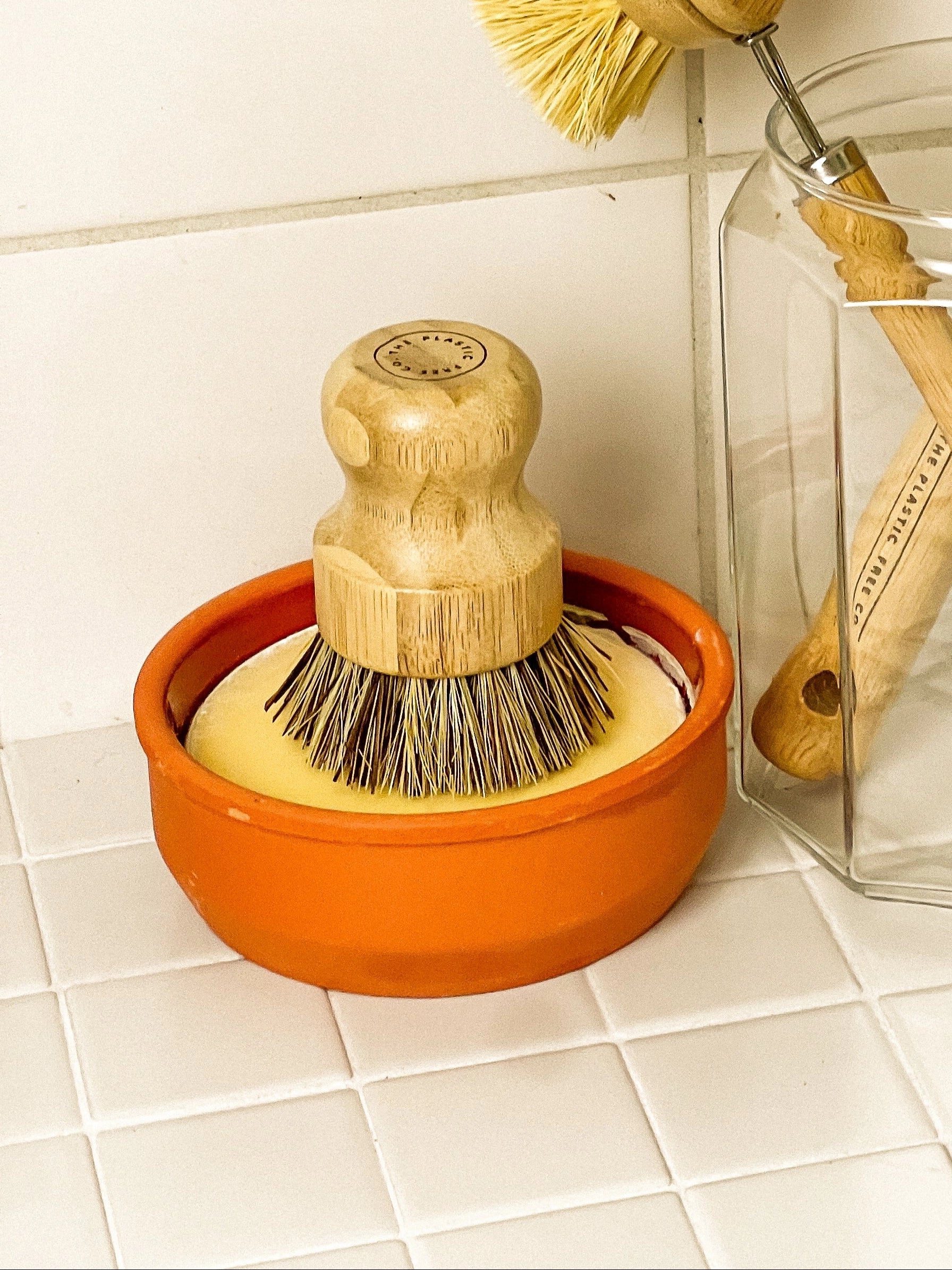 Bamboe Schrobborstel