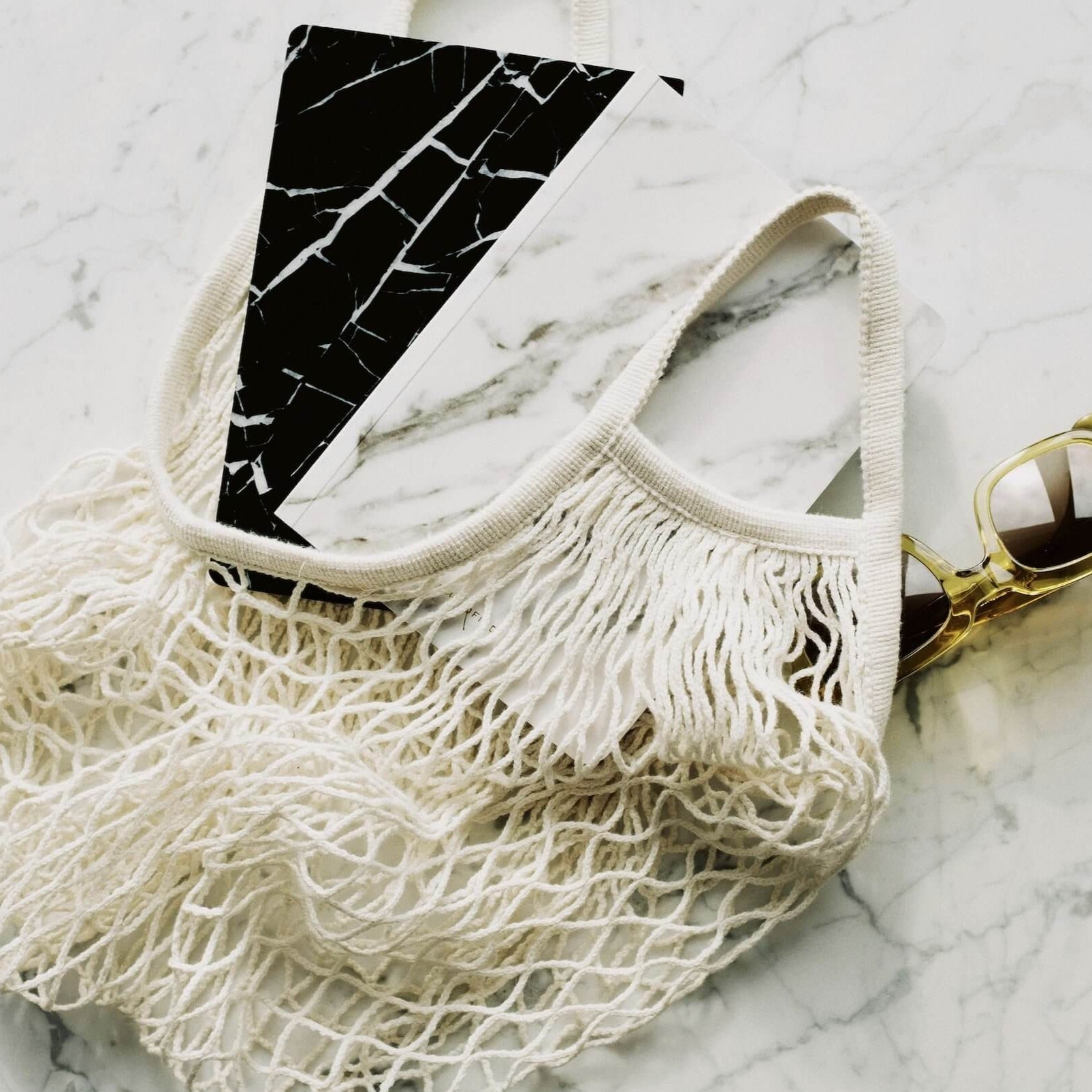 Short Handle String Bag - The Plastic Free Co.