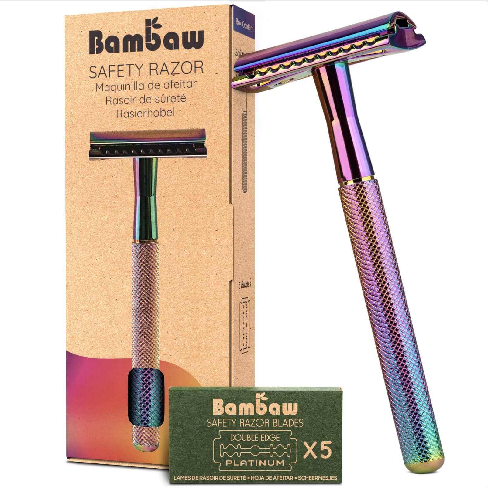 Metal Safety Razor - The Plastic Free Co.