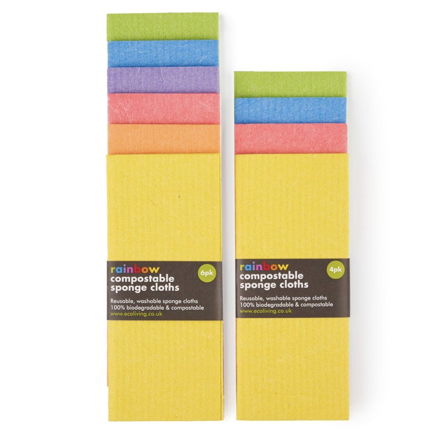 Compostable Sponge Cloths - The Plastic Free Co.