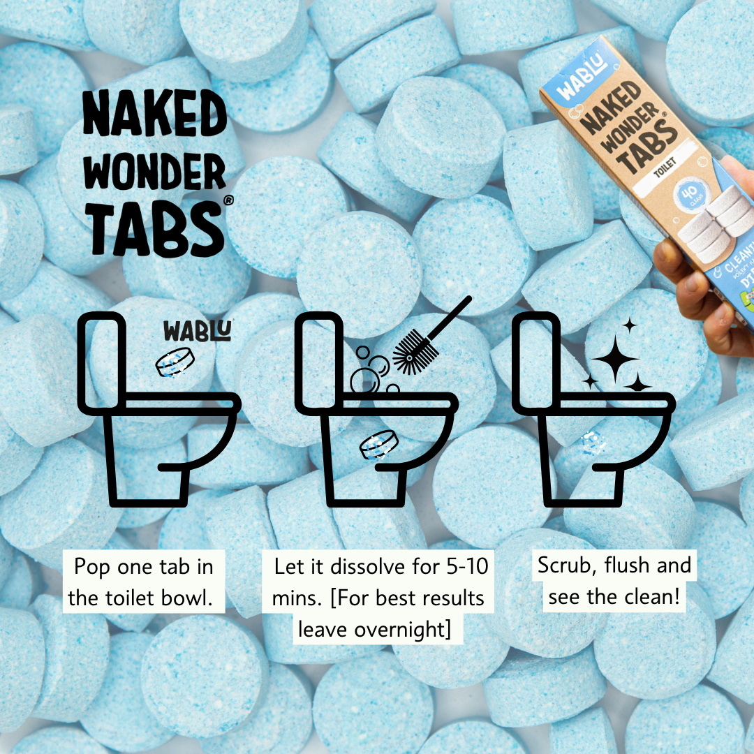 WABLU Naked Wonder Tabs® – Toilet Tabs