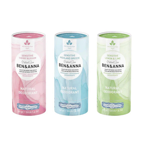 Sensitive Deodorant Stick - The Plastic Free Co.