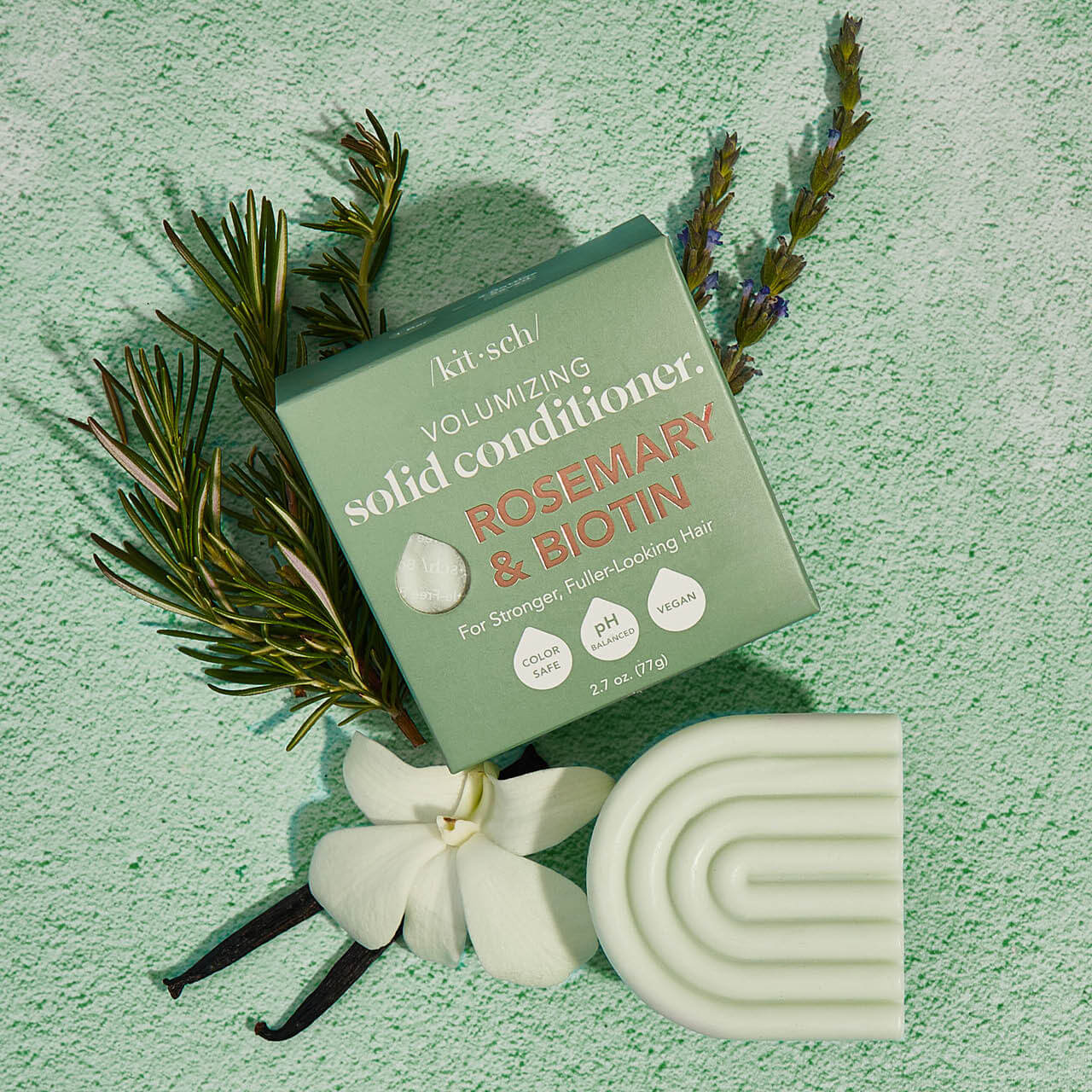 Rosemary & Biotin Conditioner Bar - Volumizing - The Plastic Free Co.