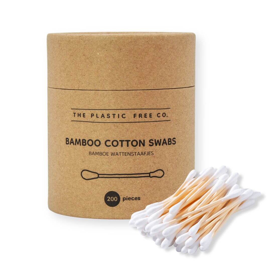 Bamboo Cotton Swabs - The Plastic Free Co.