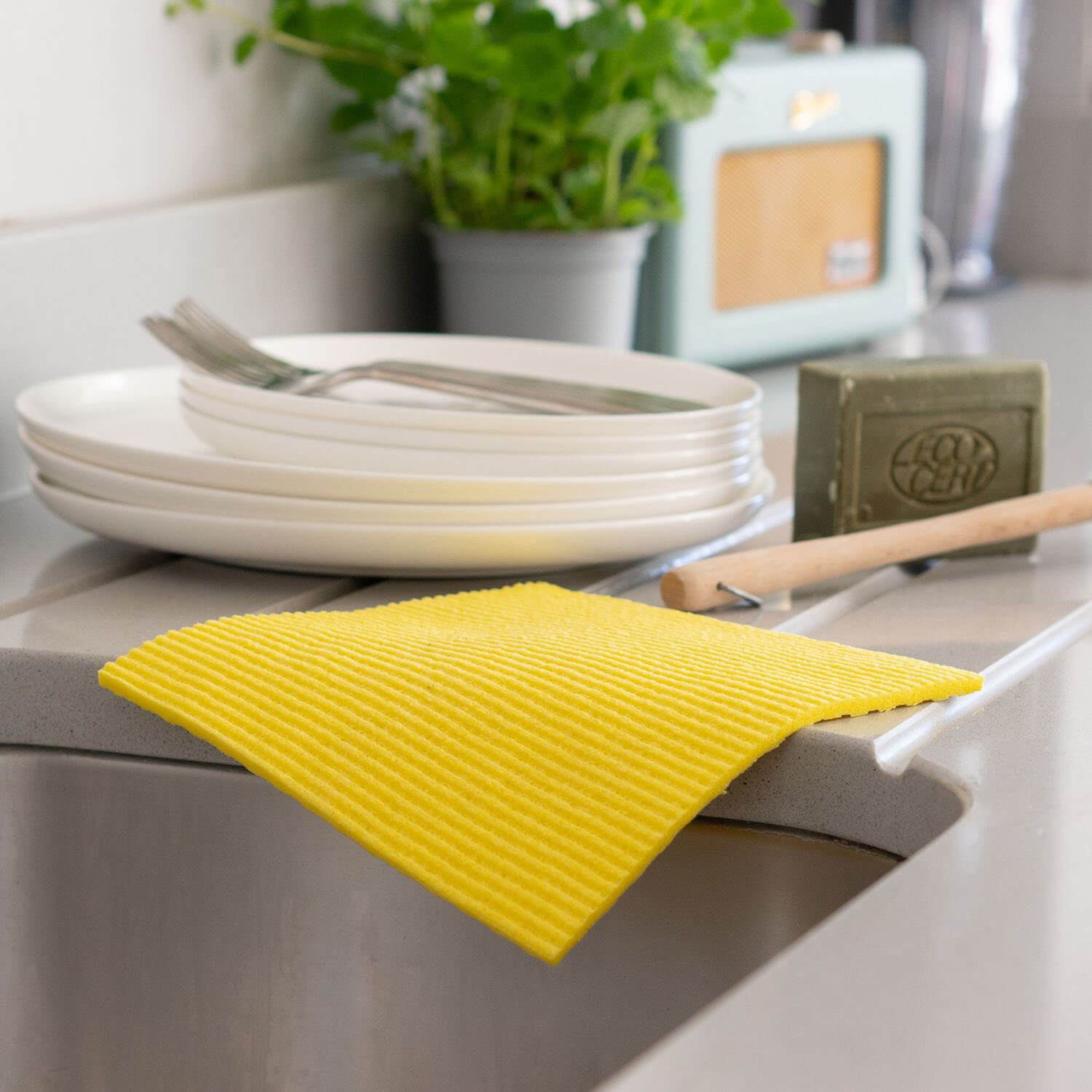 Compostable Sponge Cloths - The Plastic Free Co.