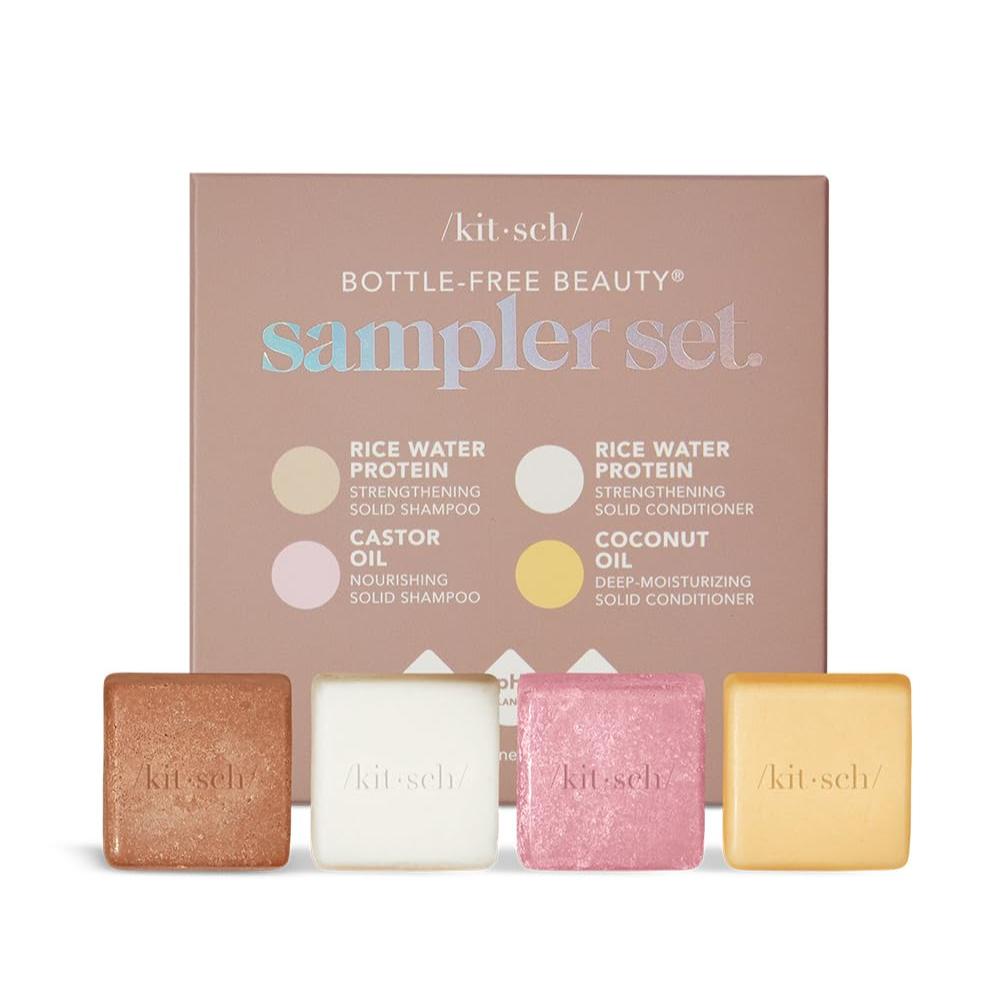 Kitsch Shampoo + Conditioner Sampler Set - The Plastic Free Co.