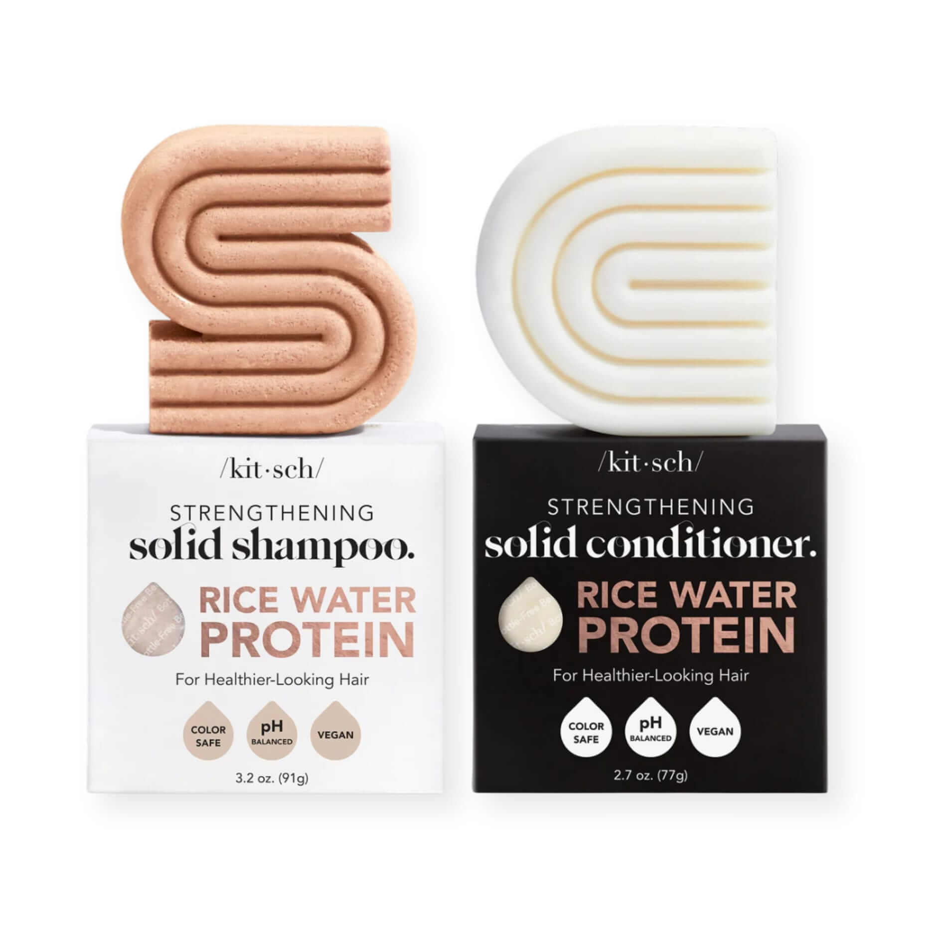 Rice Water Shampoo + Conditioner Bundle - The Plastic Free Co.