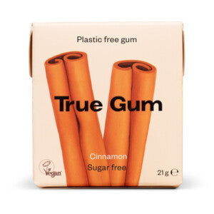 Plastic -free chewing gum