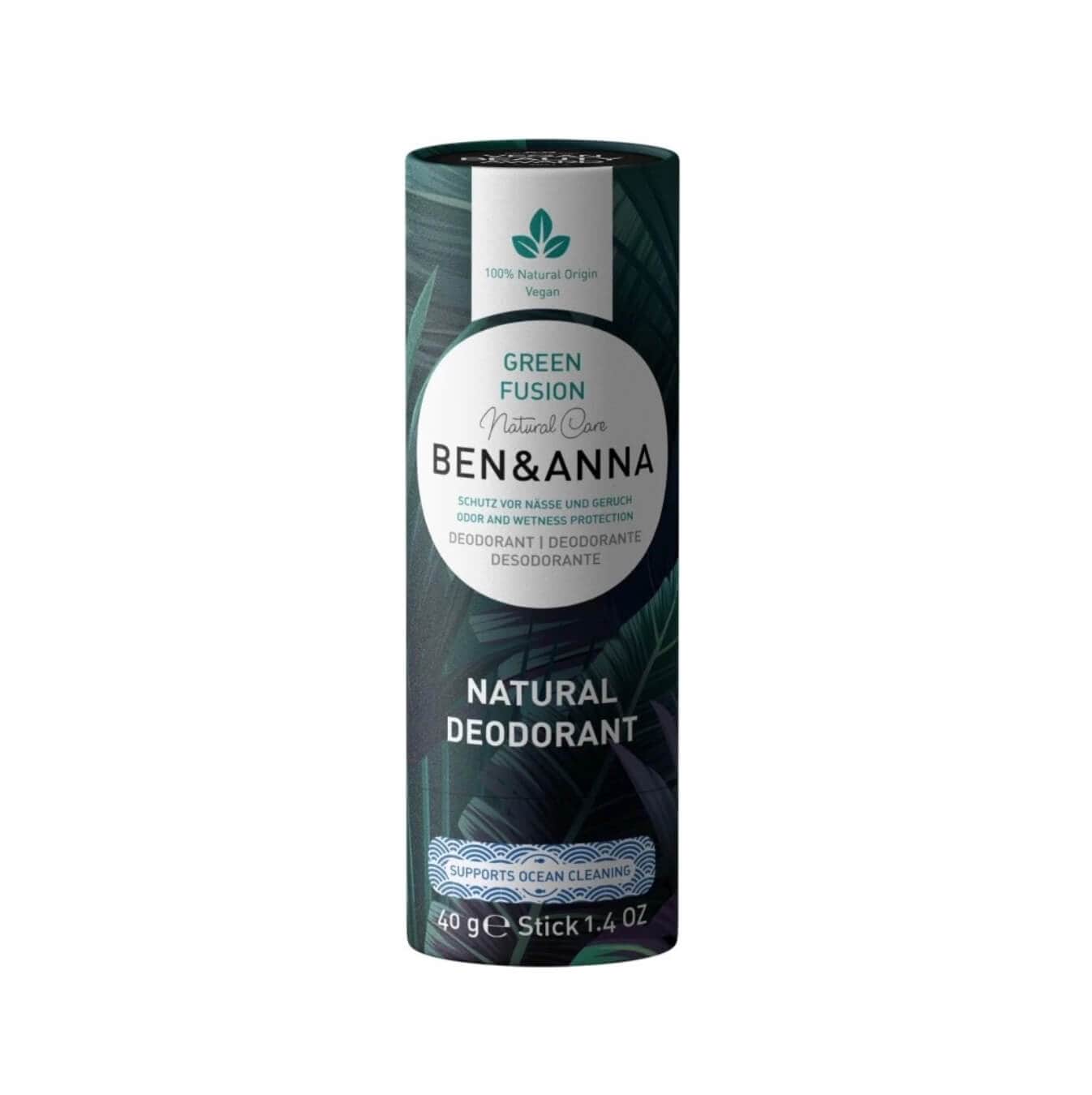 Deodorant Stick - Green Fusion - Plastic Free Amsterdam