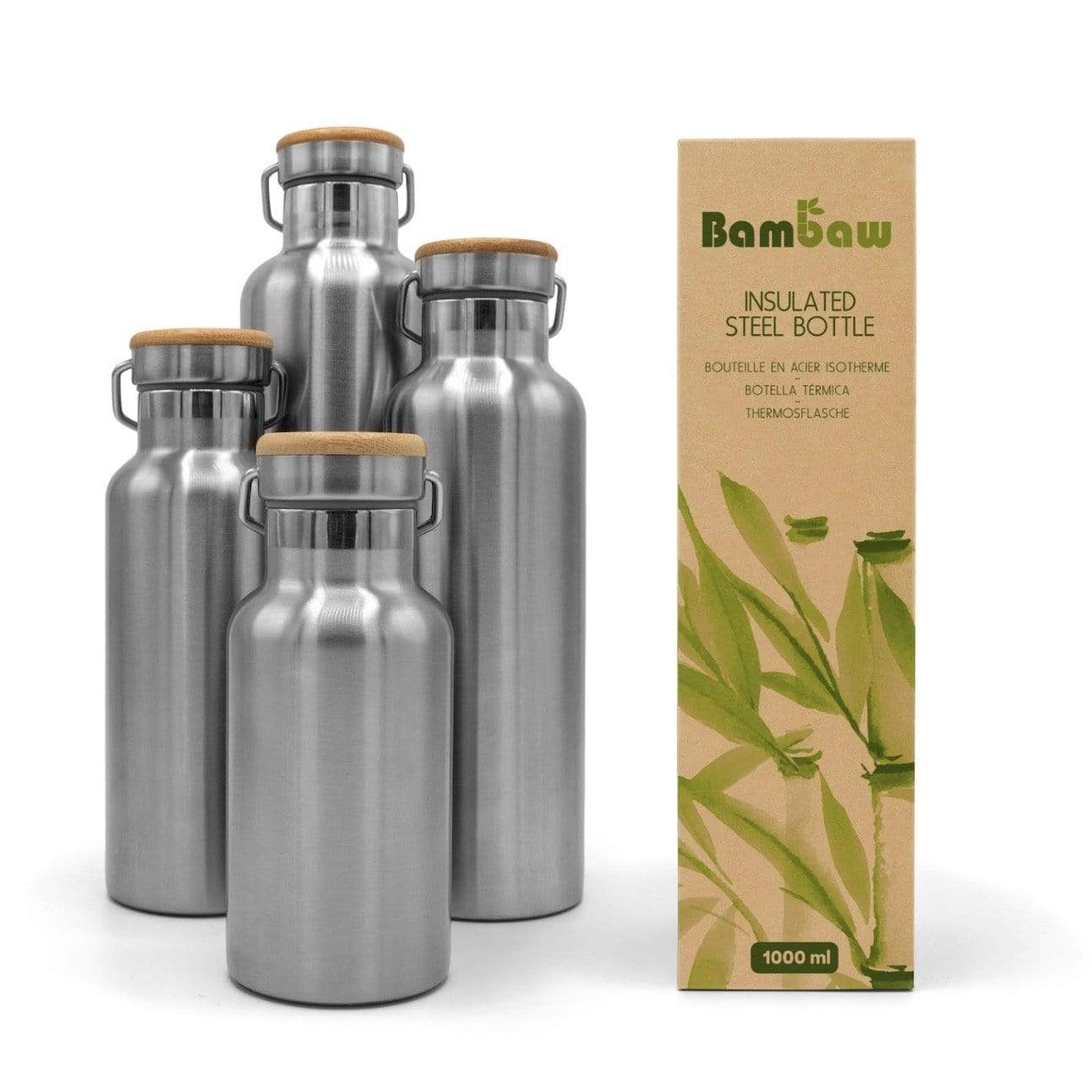 Insulated Steel Bottle - Plastic Free Amsterdam
