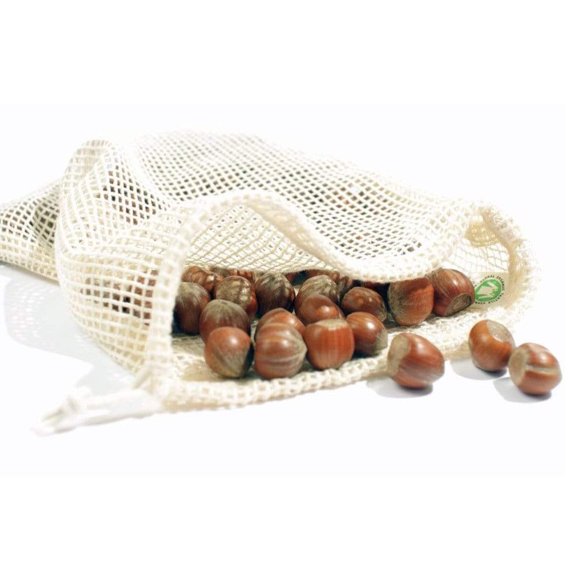 Organic Mesh Cotton Bag - S/M/L - Plastic Free Amsterdam