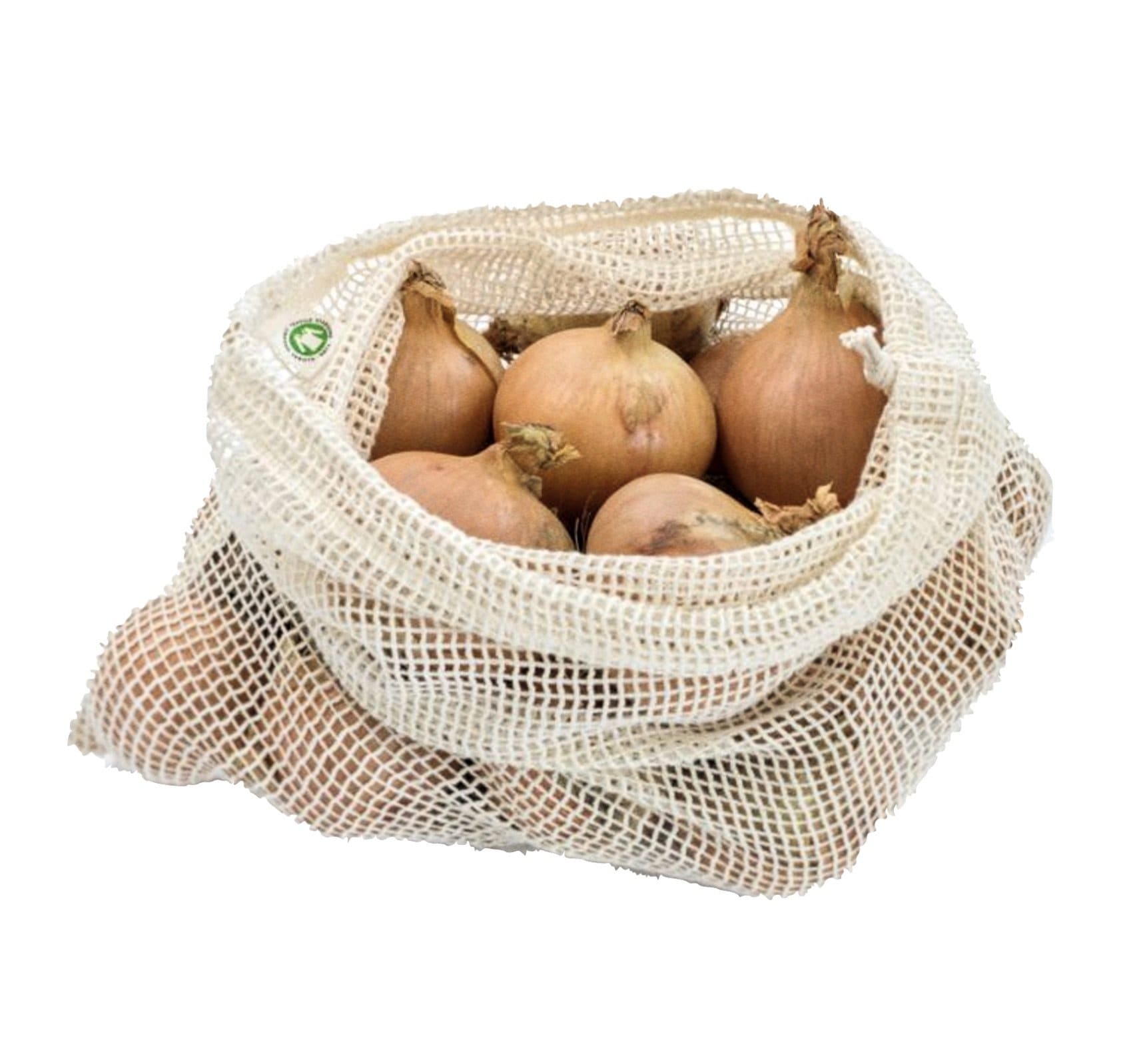 Organic Mesh Cotton Bag - S/M/L - Plastic Free Amsterdam