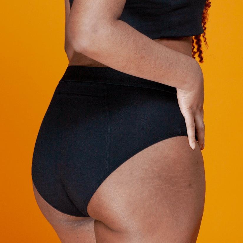 Period Underwear - Comfy Mid Waist - Heavy Flow - Plastic Free Amsterdam