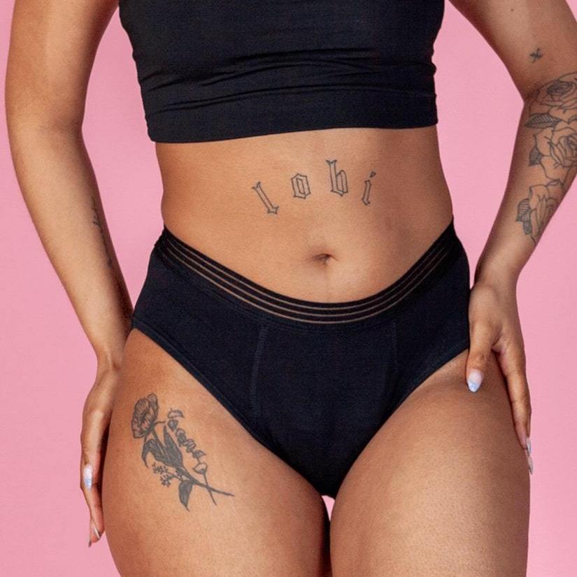 Period Underwear - Mid Waist - Heavy Flow - Plastic Free Amsterdam