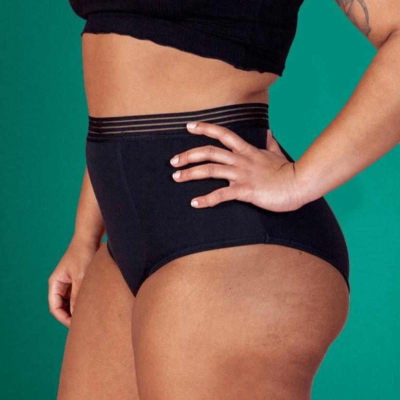 Period Underwear - Super High Waist - Heavy Flow - Plastic Free Amsterdam