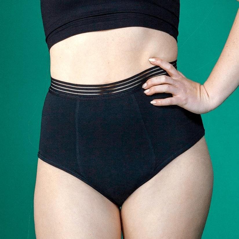 Period Underwear - Super High Waist - Heavy Flow - Plastic Free Amsterdam