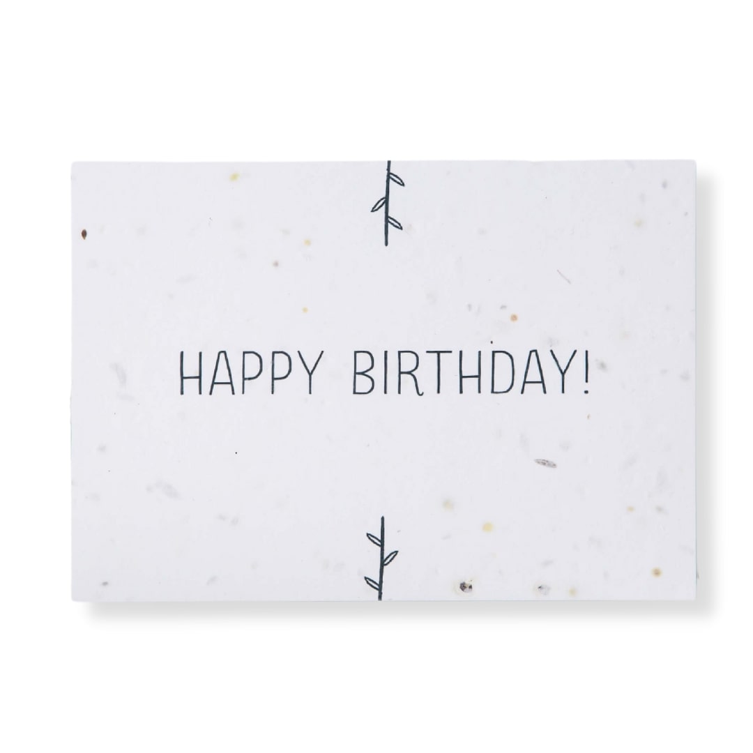 Postcard - Herb Mix Seeds - Plastic Free Amsterdam