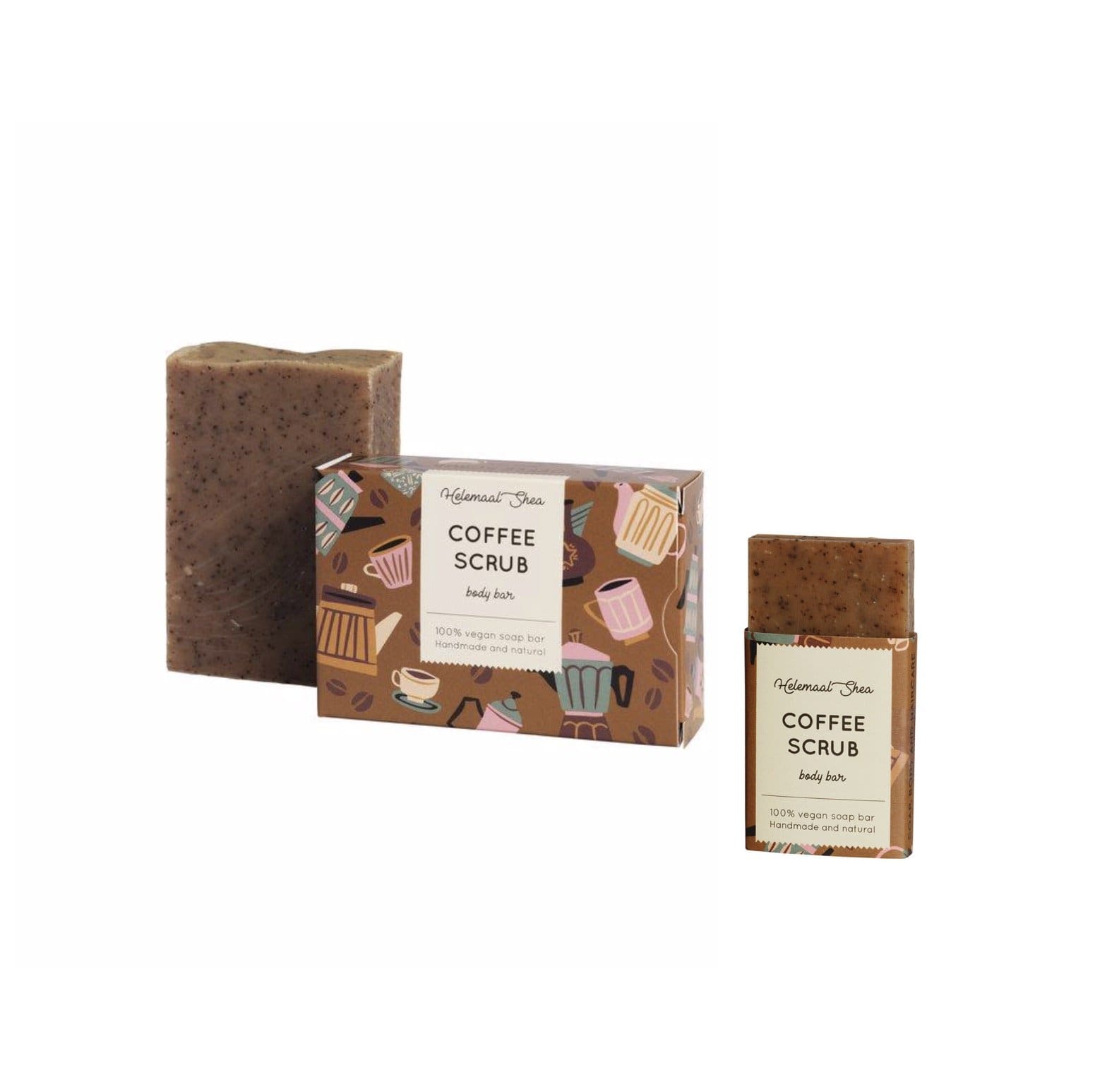 Scrub Soap - Coffee - Plastic Free Amsterdam