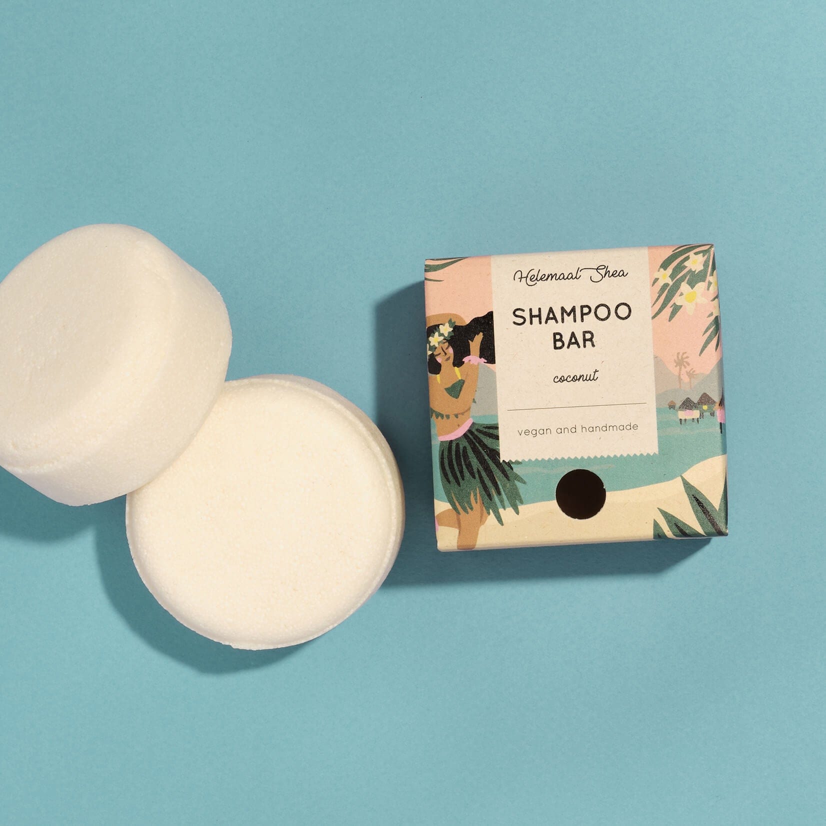 Shampoo Bar - Coconut - All Hair types - Plastic Free AmsterdamShampoo