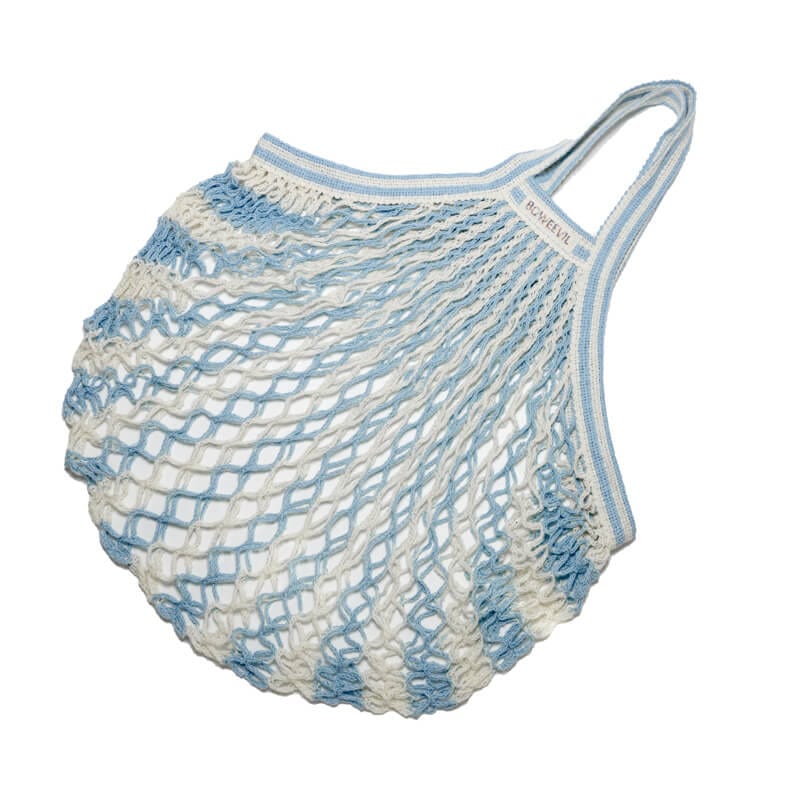 Short Handle String Bag - Bicolor - Plastic Free Amsterdam