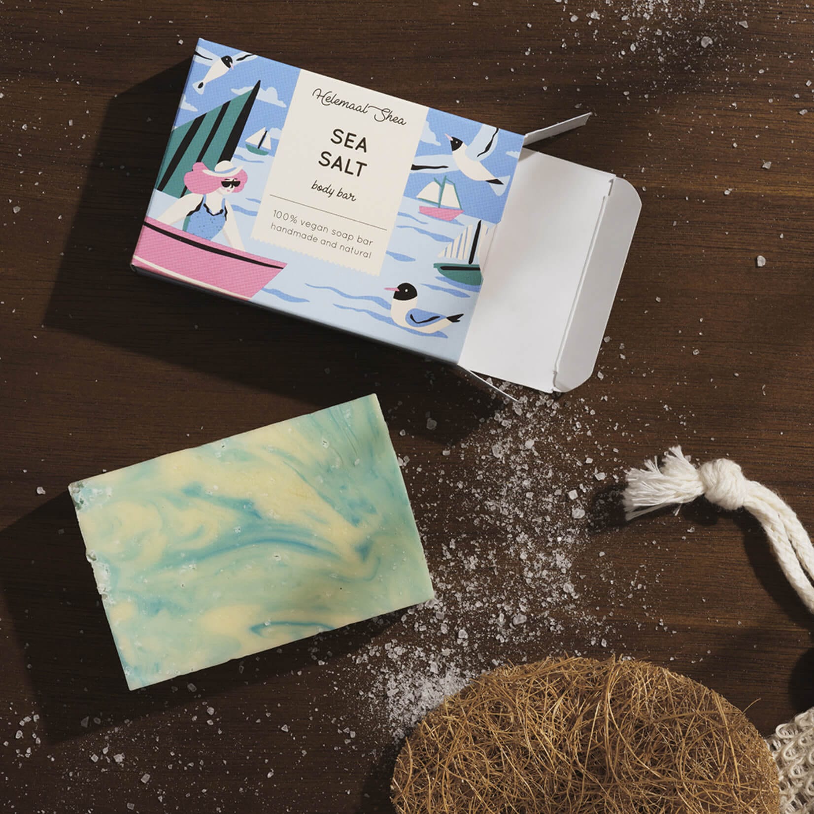 Soap Bar - Sea Salt - Plastic Free Amsterdam