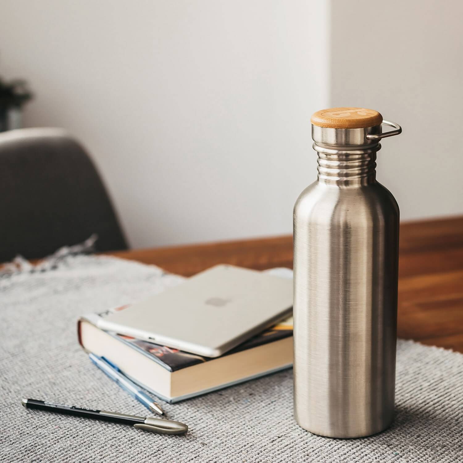 Stainless Steel Bottle - Plastic Free Amsterdam
