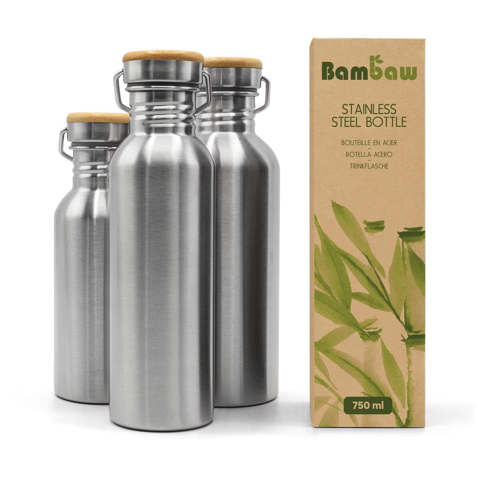 Stainless Steel Bottle - Plastic Free Amsterdam